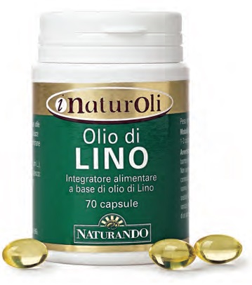 NATUROLI OLIO DI LINO 70 CAPSULE MOLLI - Newepa Srl