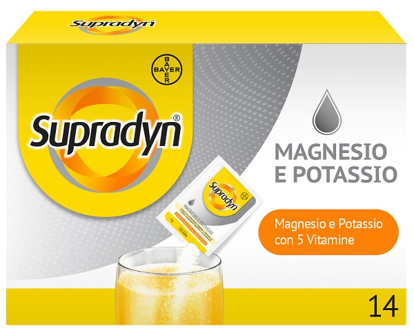 SUPRADYN MAGNESIO POTASSIO SENZA ZUCCHERO 14 BUSTINE 4 G - Newepa Srl