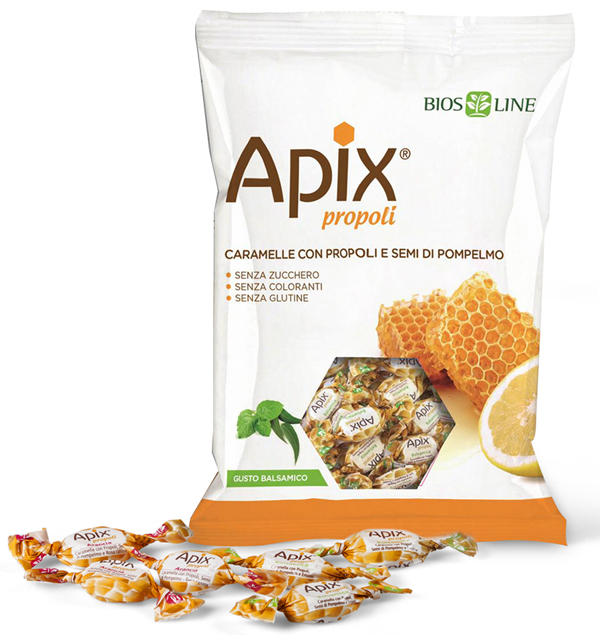 APIX PROPOLI CARAMELLA BALSAMICA 50 G BIOSLINE - Newepa Srl