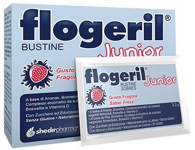 FLOGERIL JUNIOR FRAGOLA 20 BUSTINE - Newepa Srl