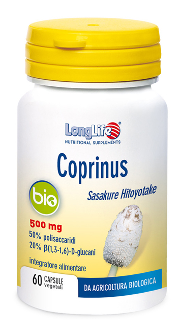 LONGLIFE COPRINUS BIO 60 CAPSULE VEGETALI - Newepa Srl