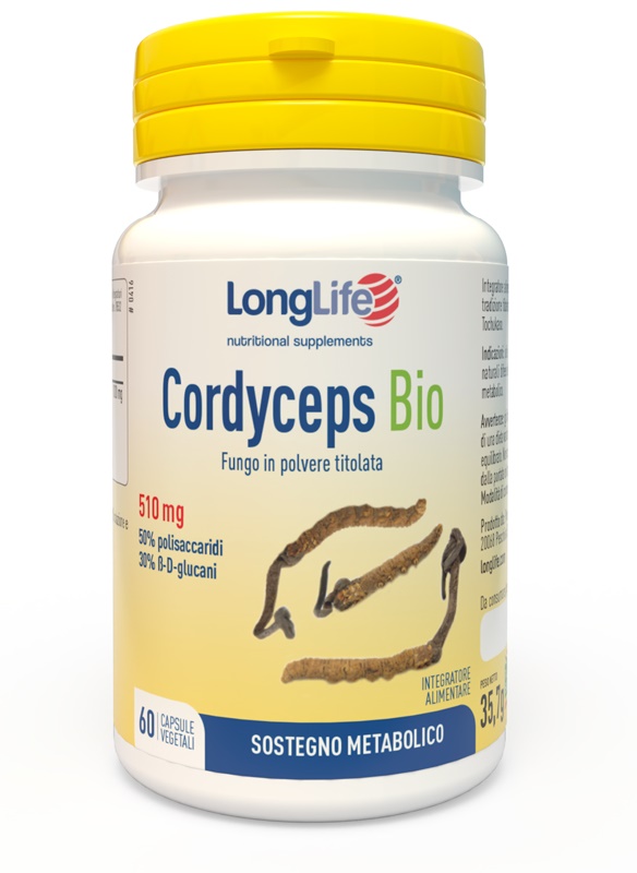 LONGLIFE CORDYCEPS BIO 60 CAPSULE VEGETALI - Newepa Srl