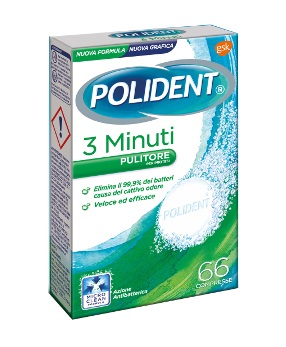 POLIDENT 3 MINUTI 66 COMPRESSE - Newepa Srl