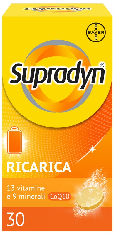 SUPRADYN RICARICA EFFERVESCENTI 30 COMPRESSE - Newepa Srl