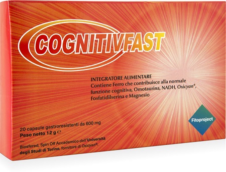 COGNITIVFAST 20 CAPSULE GASTRORESISTENTI DA 600 MG - Newepa Srl