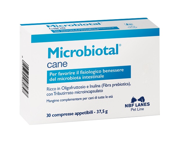 MICROBIOTAL CANE BLISTER 30 COMPRESSE APPETIBILI - Newepa Srl