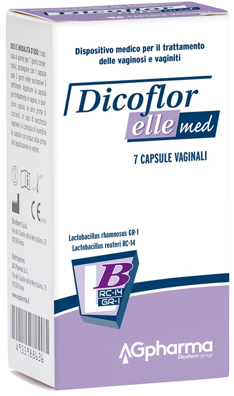 DICOFLOR ELLE MED 7 CAPSULE VAGINALI - Newepa Srl