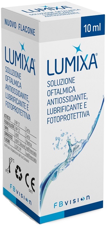 LUMIXA SOLUZIONE OFTALMICA LUBRIFICANTE ANTIOSSIDANTE 10 ML - Newepa Srl