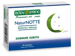 BODY SPRING NATUR NOTTE 30 COMPRESSE - Newepa Srl