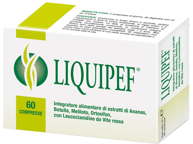 LIQUIPEF 60 COMPRESSE - Newepa Srl