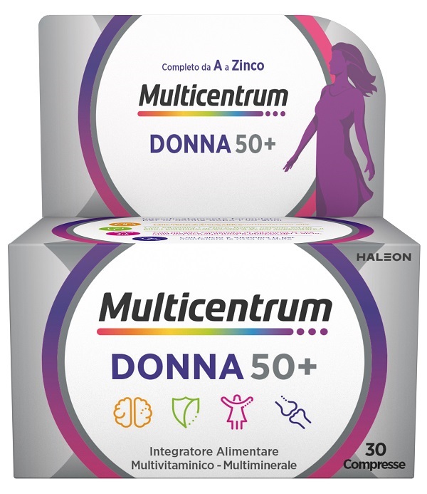 MULTICENTRUM DONNA 50+ 30 COMPRESSE - Newepa Srl
