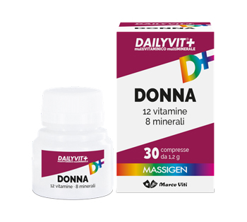 MASSIGEN DONNA MULTIVITAMINICO E MULTIMINERALE 30 COMPRESSE RIVESTITE - Newepa Srl