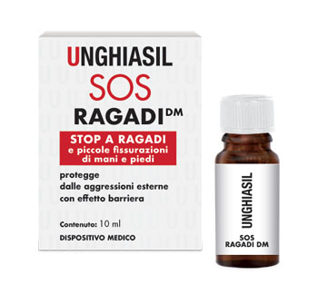 UNGHIASIL SOS RAGADI FLACONE 10 ML CON PENNELLINO E 9 CEROTTI COPRIVERRUCA - Newepa Srl