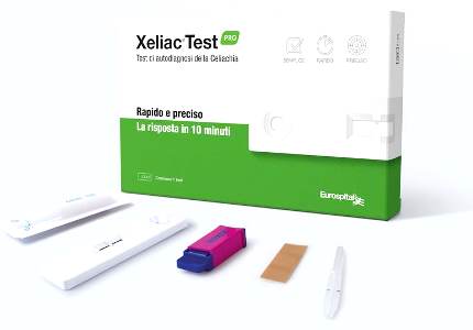 XELIAC TEST PRO DETERMINAZIONE ANTICORPI IGA E IGG ASSOCIATI ALLA MALATTIA CELIACA 1 PEZZO - Newepa Srl
