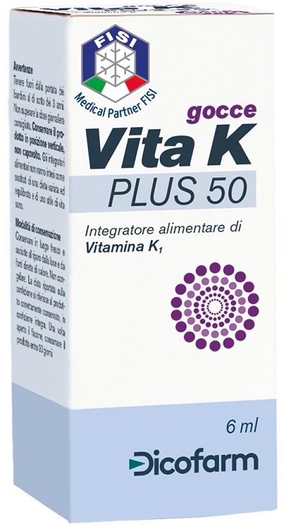 VITA K PLUS 50 GOCCE 6 ML - Newepa Srl