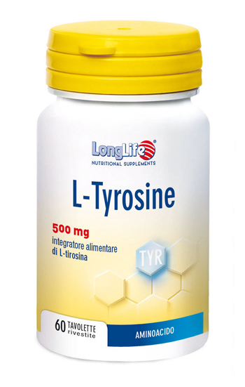 LONGLIFE L-TYROSINE 60 TAVOLETTE RIVESTITE DA 1,2 G - Newepa Srl