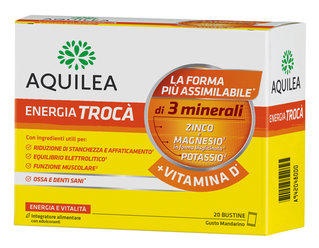 AQUILEA ENERGIA TROCA'+VIT D 20 BUSTINE - Newepa Srl