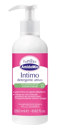 EUPHIDRA AMIDOMIO INTIMO DETERGENTE ATTIVO 250 ML - Newepa Srl
