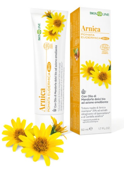 BIOSLINE ARNICA POMATA EUDERMICA BIO CERT ECOCERT 50 ML - Newepa Srl