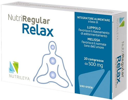 NUTRIREGULAR RELAX 20 COMPRESSE - Newepa Srl