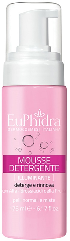 EUPHIDRA MOUSSE DETERGENTE ILLUMINANTE 175 ML - Newepa Srl