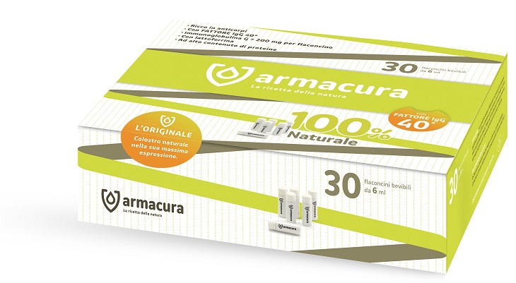 ARMACURA COLOSTRO 100% 30 FLACONCINI BEVIBILI - Newepa Srl