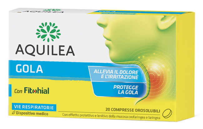AQUILEA GOLA 20 COMPRESSE OROSOLUBILI - Newepa Srl