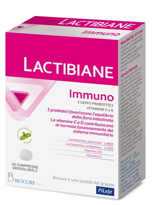 LACTIBIANE IMMUNO 30 COMPRESSE - Newepa Srl