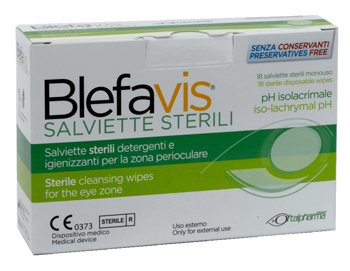 BLEFAVIS SALVIETTE STERILI 18 PEZZI - Newepa Srl