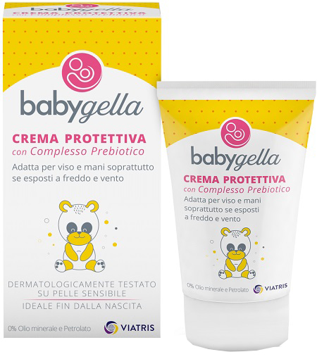 BABYGELLA PREBIOTIC CREMA PROTETTIVA VISO E MANI 50 ML - Newepa Srl