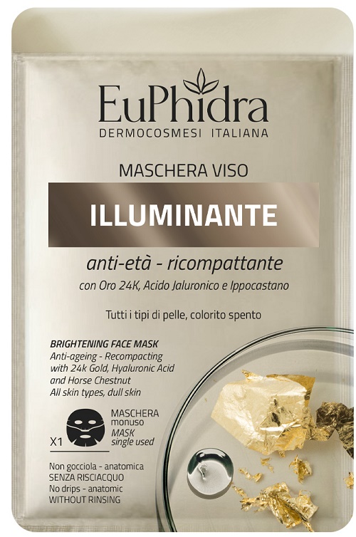 EUPHIDRA MASCHERA VISO ILLUMINANTE 1 PEZZO - Newepa Srl