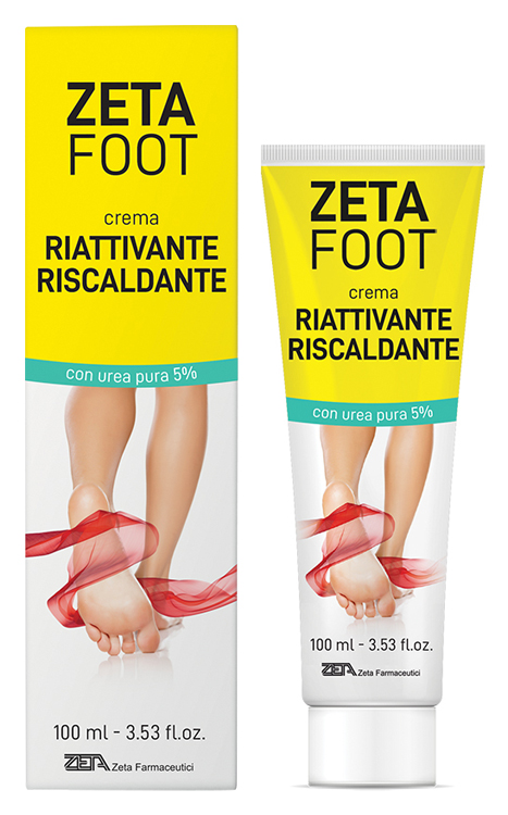 ZETAFOOT CREMA RIATTIVA RISCALDANTE 100 ML - Newepa Srl