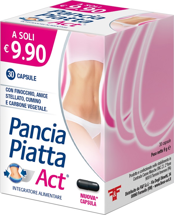 PANCIA PIATTA ACT 30 CAPSULE - Newepa Srl