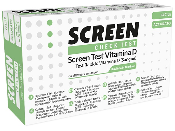 SCREEN TEST RAPIDO 25-IDROSSIVITAMINA D PUNGIDITO 1 PEZZO - Newepa Srl