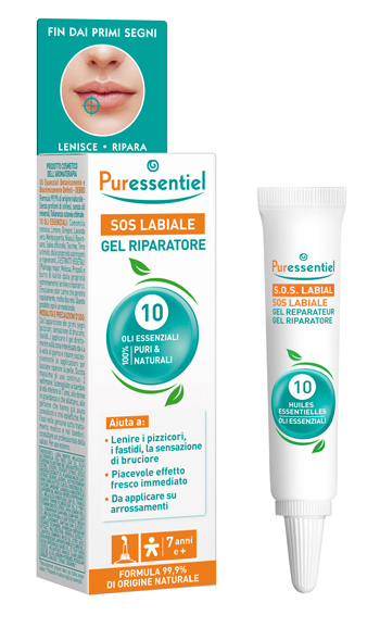 PURESSENTIEL GEL SOS LABIALE NUOVA FORMULA 5 ML - Newepa Srl