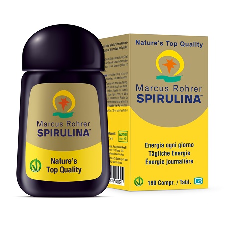 SPIRULINA MARCUS ROHRER RICARICA 180 COMPRESSE - Newepa Srl