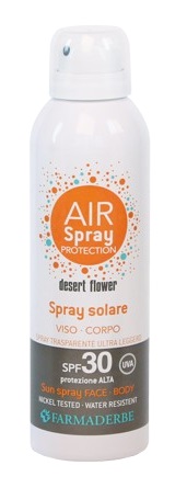 DESERT FLOWER SPF30 AIR SPRAY 150 ML - Newepa Srl