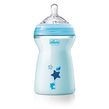 CHICCO BIBERON NATURAL FEELING 6 M+ BOY 330 ML - Newepa Srl