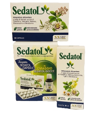 SEDATOL CAPSULE + SEDATOL GOCCE BIPACK - Newepa Srl