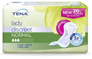 PANNOLONE SAGOMATO TENA DISCREET NORMAL 12 PEZZI - Newepa Srl