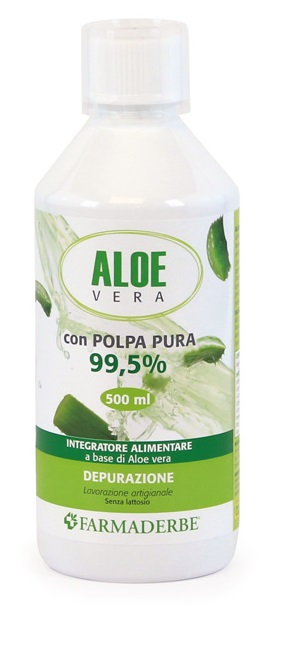 ALOE VERA SUCCO DI ALOE VERA POLPA PURA 500 ML - Newepa Srl
