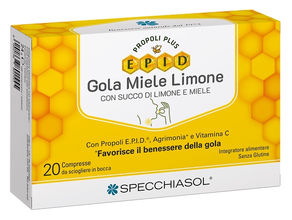 EPID GOLA MIELE LIMONE 20 COMPRESSE - Newepa Srl