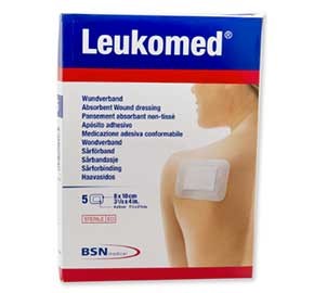 LEUKOMED MEDICAZIONE POST-OPERATORIA IN TESSUTO NON TESSUTO 7,2 X 5 CM - Newepa Srl