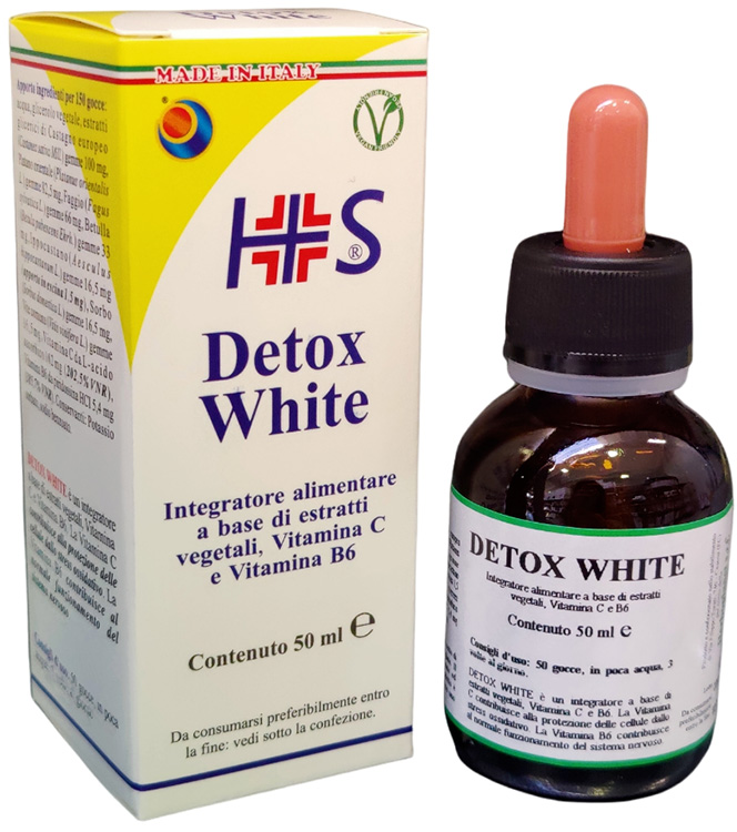 DETOX WHITE GOCCE 50 ML - Newepa Srl