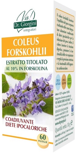 COLEUS FORSKOHLII ESTRATTO TITOLATO 60 PASTIGLIE - Newepa Srl