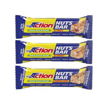 PROACTION NUTS BAR FRUTTI ROSSI 30 G - Newepa Srl