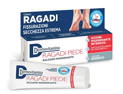 DERMOVITAMINA RAGADI PIEDI BALSAMO RIGENERANTE 75 ML - Newepa Srl
