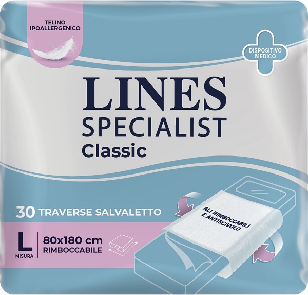TRAVERSA LINES SPECIALIST CLASSIC 80X180 CM 30 PEZZI - Newepa Srl