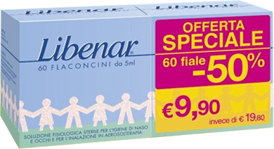 FIALE MONODOSE LIBENAR 60 PEZZI DA 5 ML - Newepa Srl