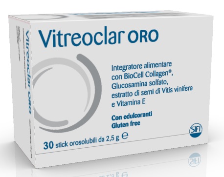 VITREOCLAR ORO 30 BUSTINE OROSOLUBILI DA 2,5 G - Newepa Srl